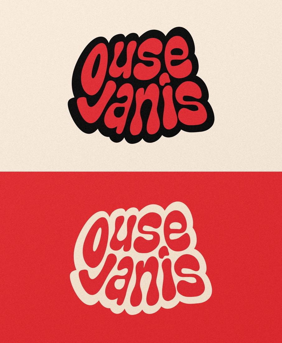 Identidade visual e aplicações de Ouse Janis, imagem 1