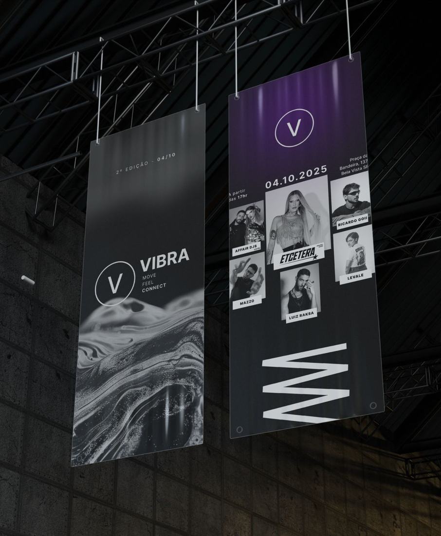 Identidade visual e aplicações de Vibra Fest, imagem 2