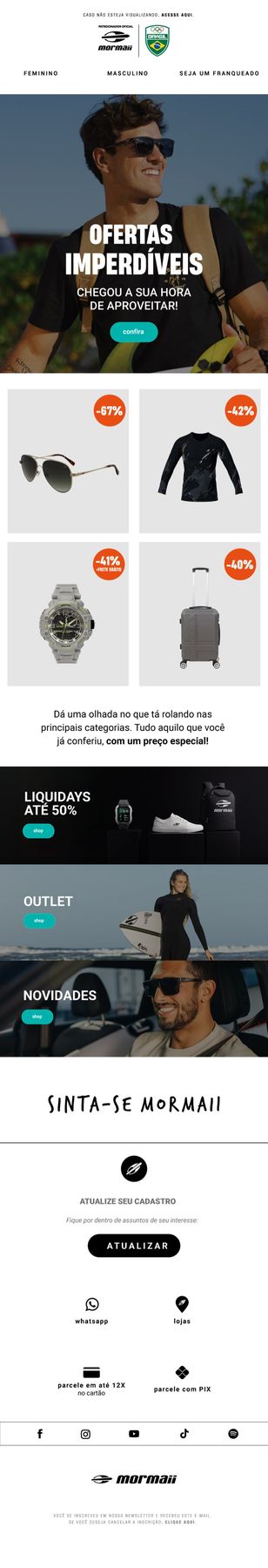 E-mail marketing Mormaii: Ofertas imperdíveis