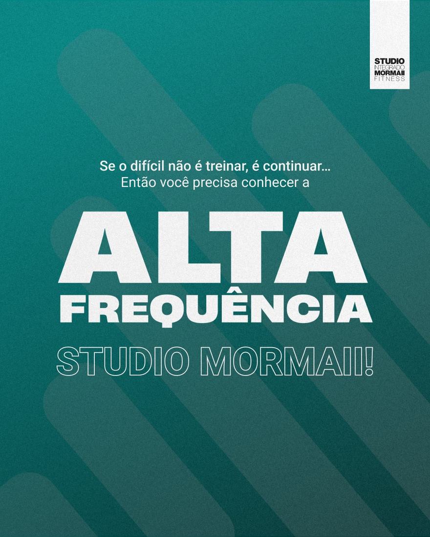 Post 1 de Alta Frequência, Studios Mormaii Fitness