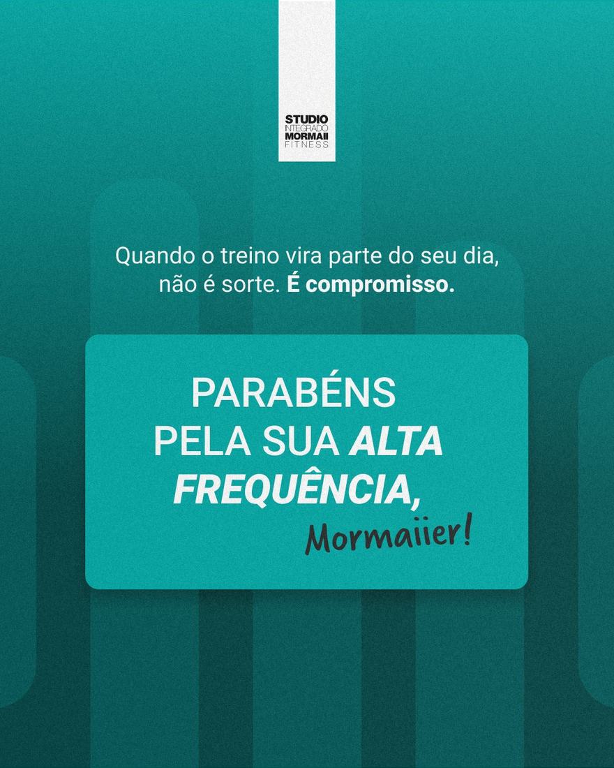 Post 4 de Alta Frequência, Studios Mormaii Fitness